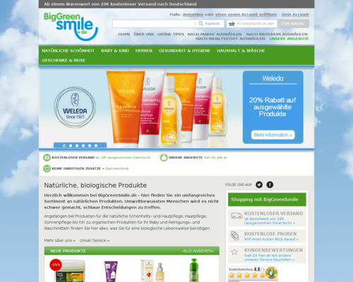 Big Green Smile Screenshot