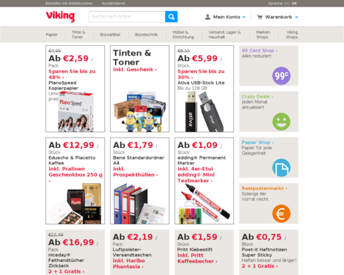 vikingdirekt.at Screenshot
