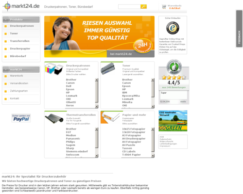Markt24 Screenshot