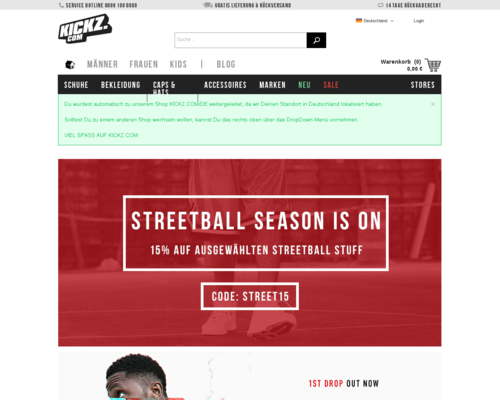 KICKZ Screenshot