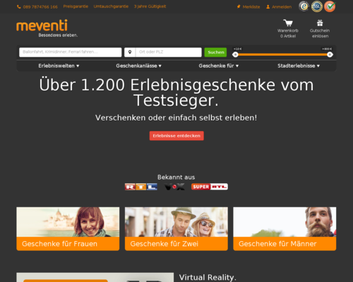 Meventi Screenshot