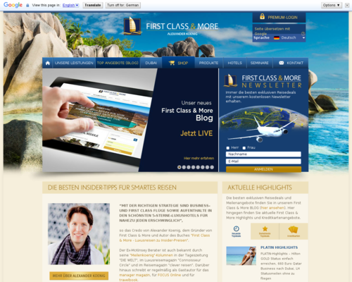 First Class And More? Screenshot