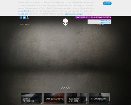 Alienware Screenshot