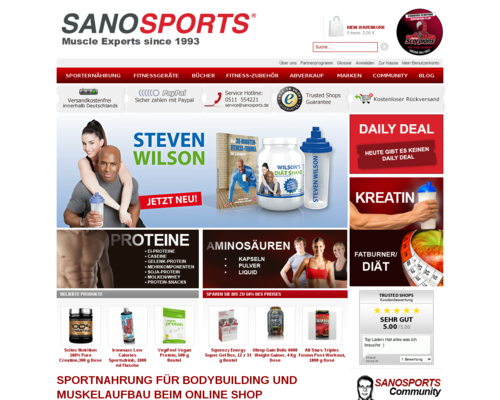 Sanosports Screenshot