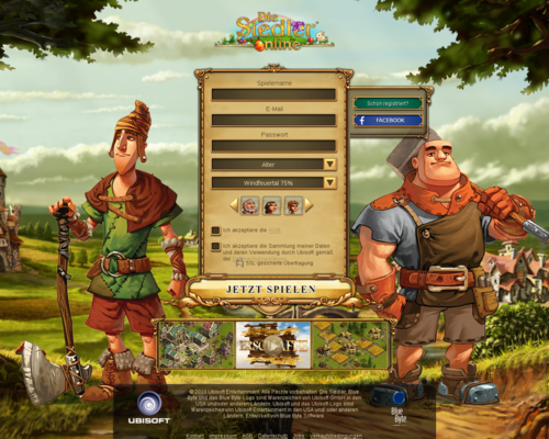 Die Siedler Online Screenshot