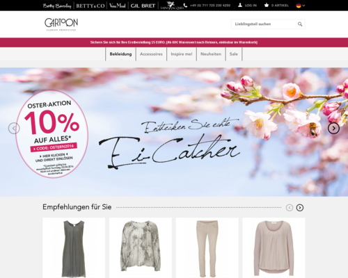 Cartoon Fashion Screenshot
