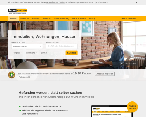 Immowelt Screenshot