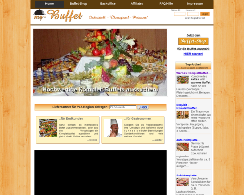 My-Buffet Screenshot
