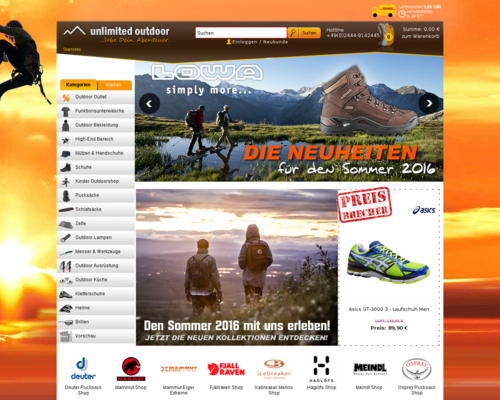 Unlimited Outdoor Screenshot