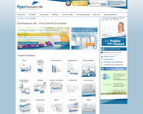 flyerheaven Screenshot