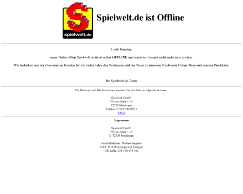 Spielwelt Screenshot