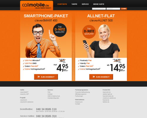 Callmobile Screenshot