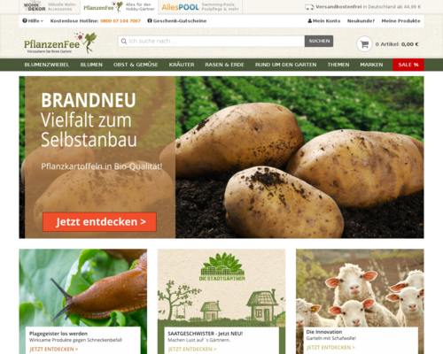 PflanzenFee Screenshot