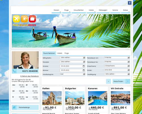 Flug-Urlaub-Reisen Screenshot