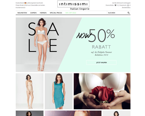Intimissimi Screenshot