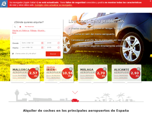 Record Rent A Car Screenshot