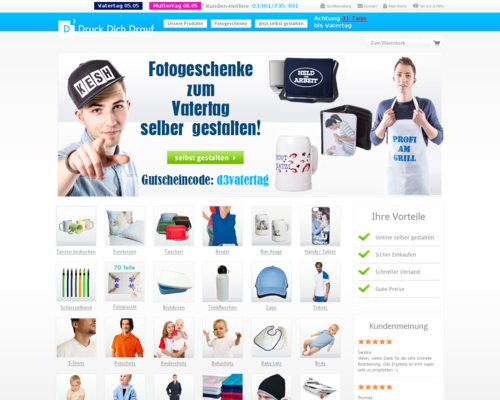 DruckDichDrauf Screenshot