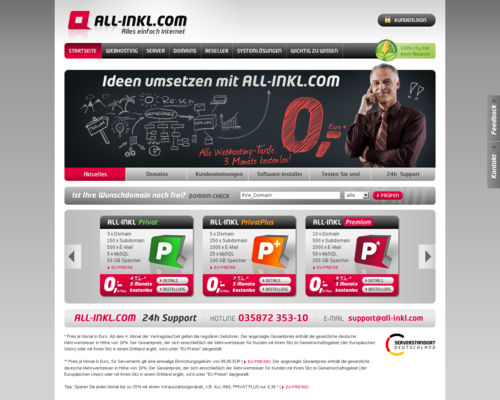 ALL-INKL Screenshot