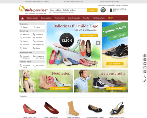 Stiefelparadies Screenshot