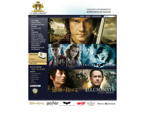 The Noble Collection Screenshot