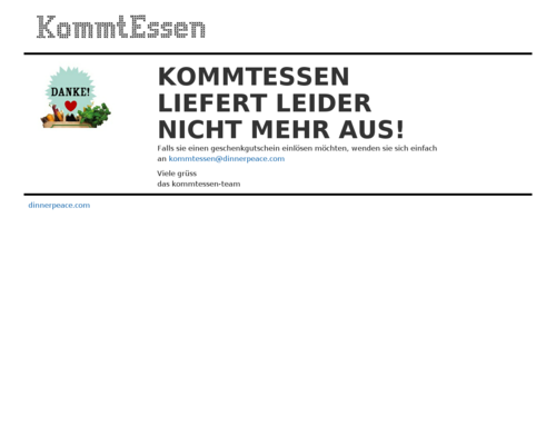 KommtEssen Screenshot