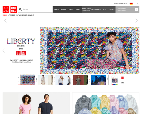 uniqlo Screenshot