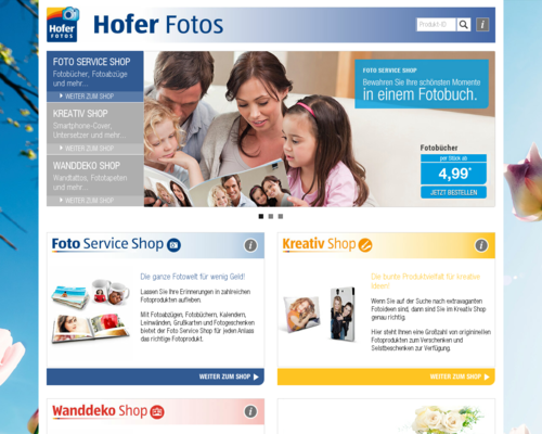 Hofer Foto Screenshot