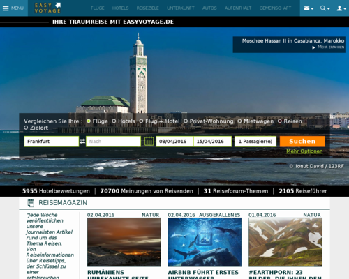 Easyvoyage Screenshot