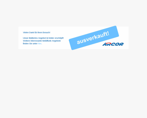 Arcor Deals Screenshot