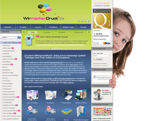WIRmachenDRUCK Screenshot