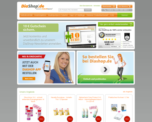 DiaShop Screenshot