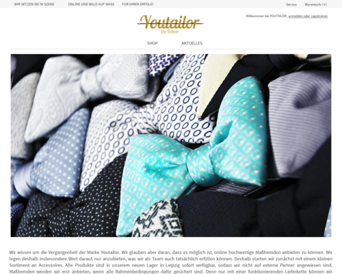 Youtailor Screenshot