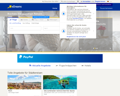 edreams Screenshot