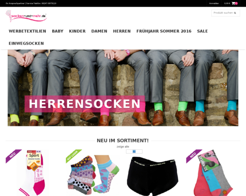 socken-und-mehr Screenshot