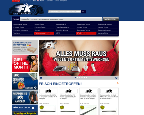 FK Automotive Screenshot