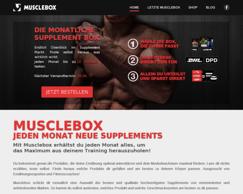 MUSCLEBOX Screenshot