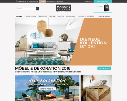 Maisons du Monde Screenshot
