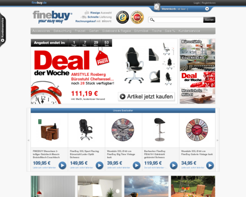 FineBuy Screenshot