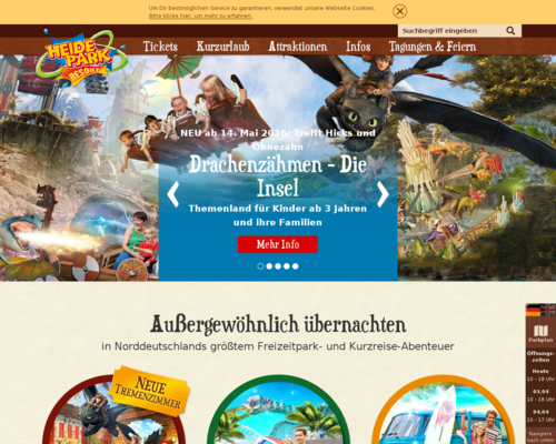 Heidepark Screenshot