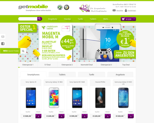 Getmobile Screenshot