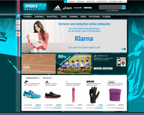 Sportsoutlet24 Screenshot
