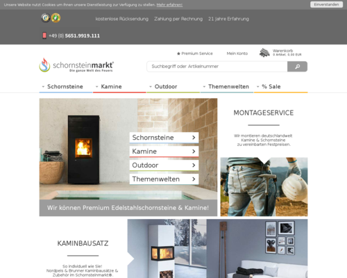 Schornsteinmarkt Screenshot