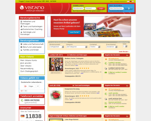 Vistano Screenshot