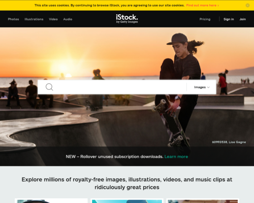 iStock Screenshot