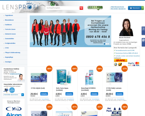 Lensprofi Screenshot