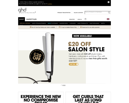 ghd Screenshot