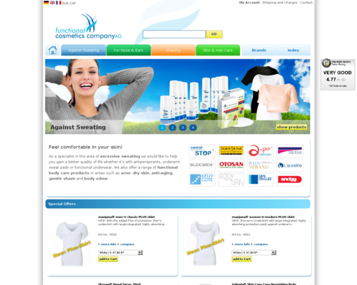 Functional Cosmetics Screenshot