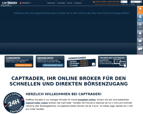 CapTrader Screenshot