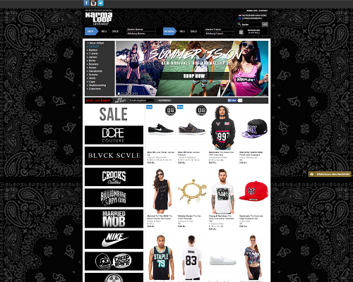 Karmaloop Screenshot