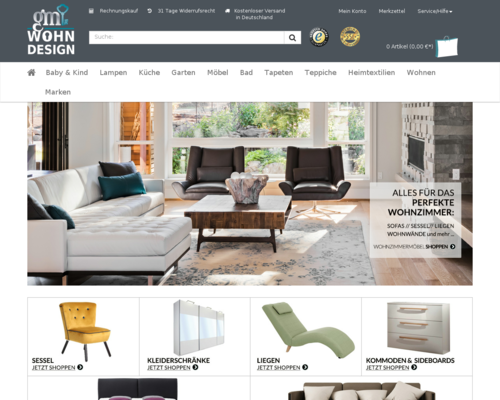 gm-wohndesign Screenshot